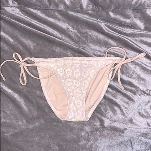 Lace swimsuit bottoms